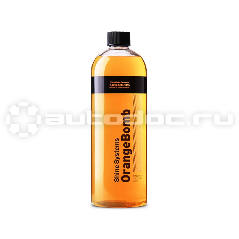 SHINE SYSTEMS OrangeBomb – Автошампунь для ручной мойки