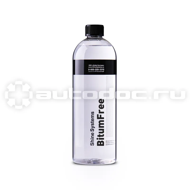 SHINE SYSTEMS BitumFree Деликатный очиститель битумных пятен и дорожных реагентов