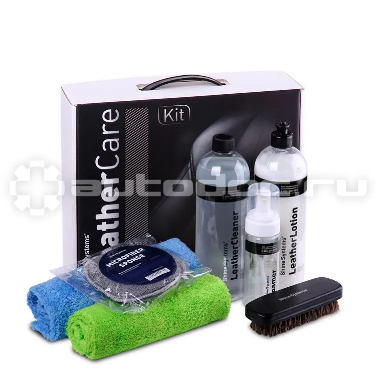 SHINE SYSTEMS LeatherCare Kit Набор для ухода за кожей