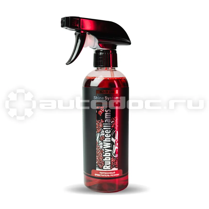 SHINE SYSTEMS Black Line RubbyWheelliams Терпеновый очиститель резины