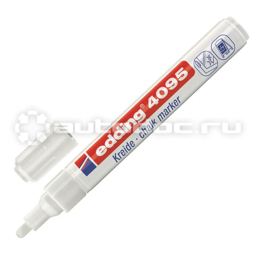 EDDING Маркер меловой E-4095 chalk marker белы