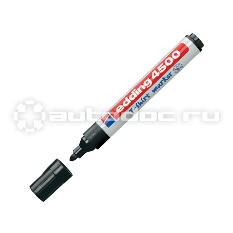 EDDING Маркер по ткани E-4500 | 1 чёрный, 2-3 мм