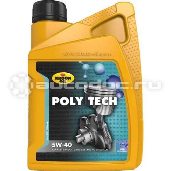 KROON OIL Poly Tech 5W-40
