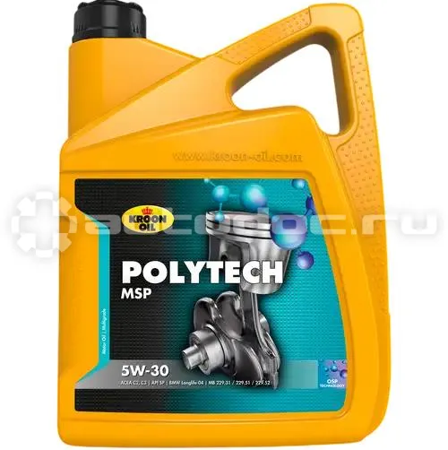KROON OIL Poly Tech MSP 5W-30