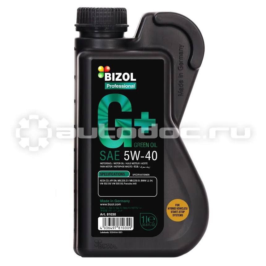 BIZOL Green Oil+ 5W-40