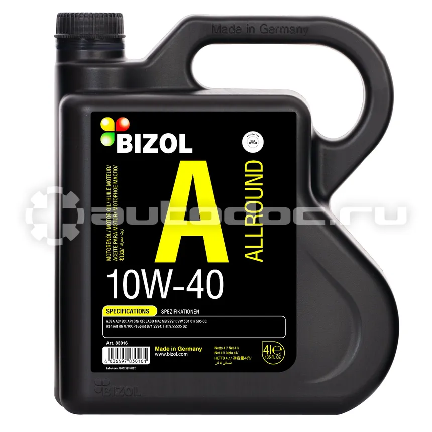 BIZOL Allround 10W-40 SN | CF