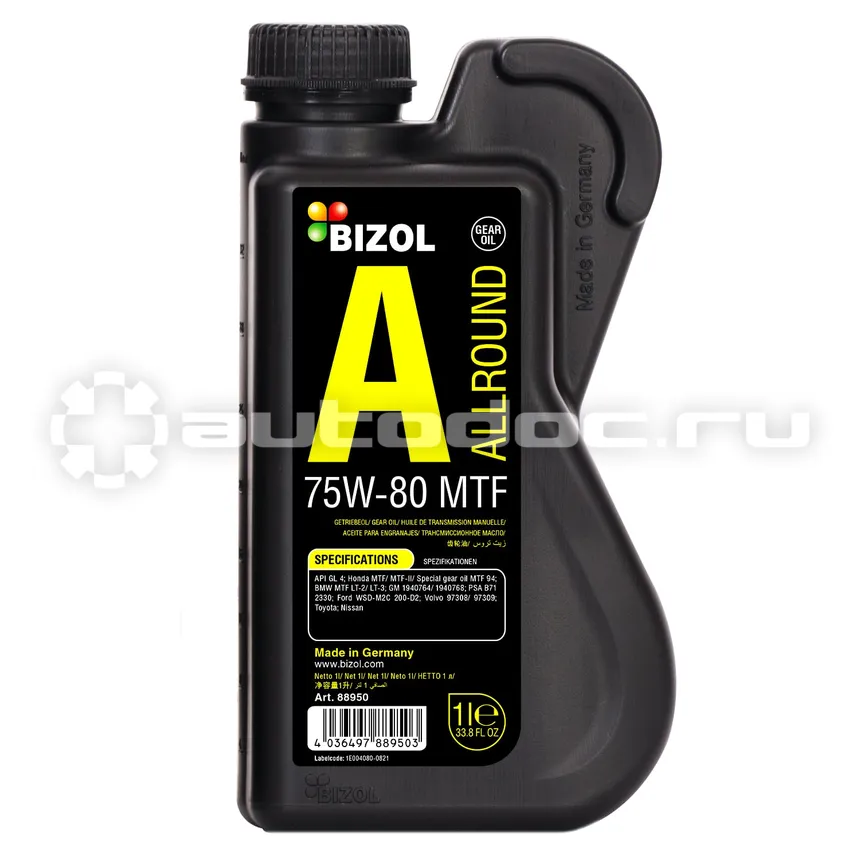 BIZOL Allround Gear Oil MTF 75W-80
