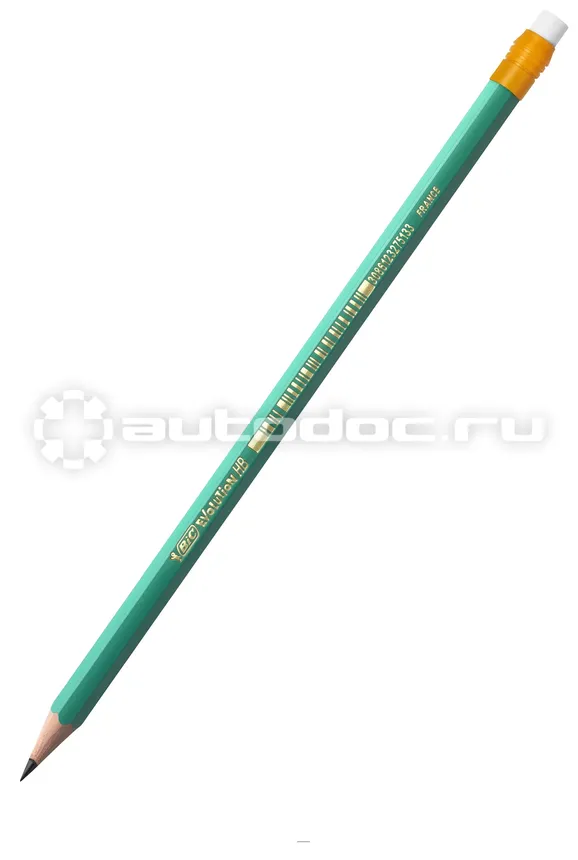 BIC Карандаш чернографитный EVOLUTION ЭКО HB с ластиком пласт.