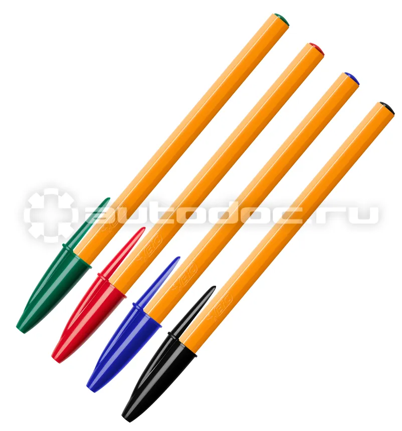 BIC Ручка шариковая ORANGE набор, 4цв.