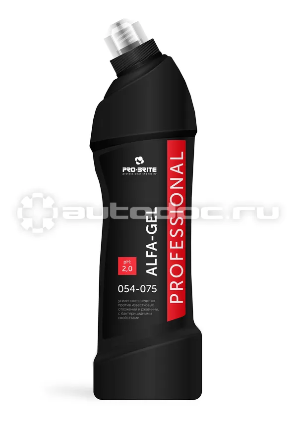 PRO-BRITE Средство для сатехники кисл д | удален налета-ржавч ALFA GEL(054-075)