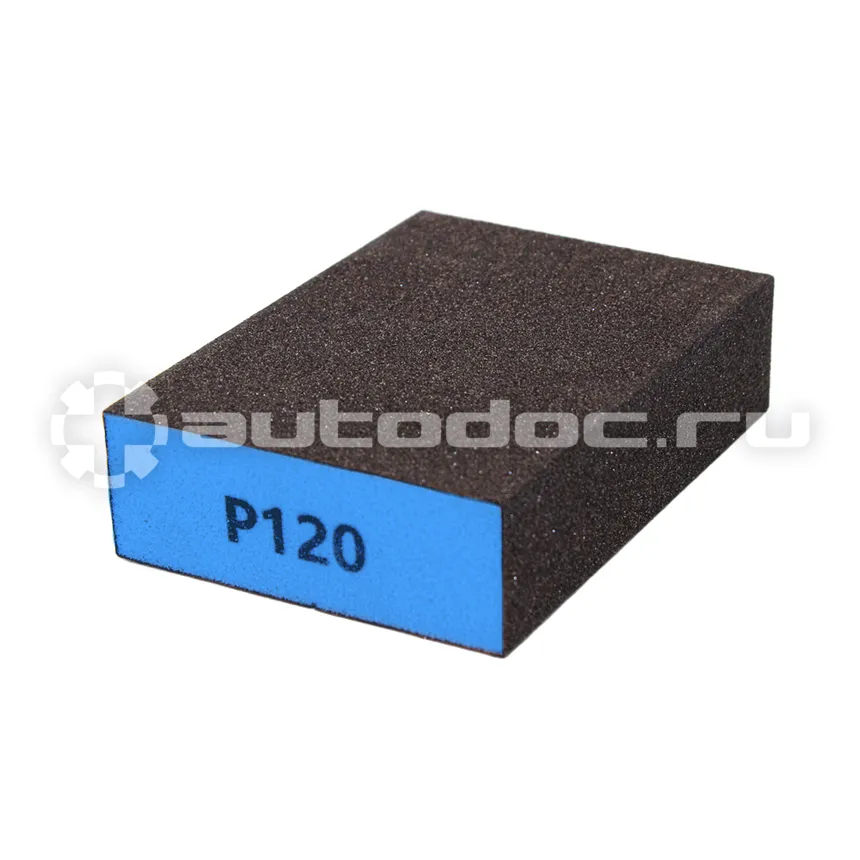 FORMEL Шлифовальный блок SAND BLOCK четырехсторонний (Синий) 100*70*25mm grit 120
