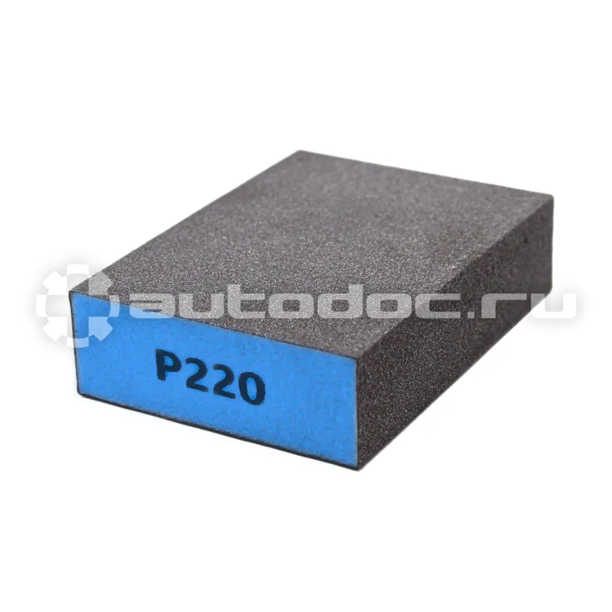FORMEL Шлифовальный блок SAND BLOCK четырехсторонний (Синий) 100*70*25mm grit 220