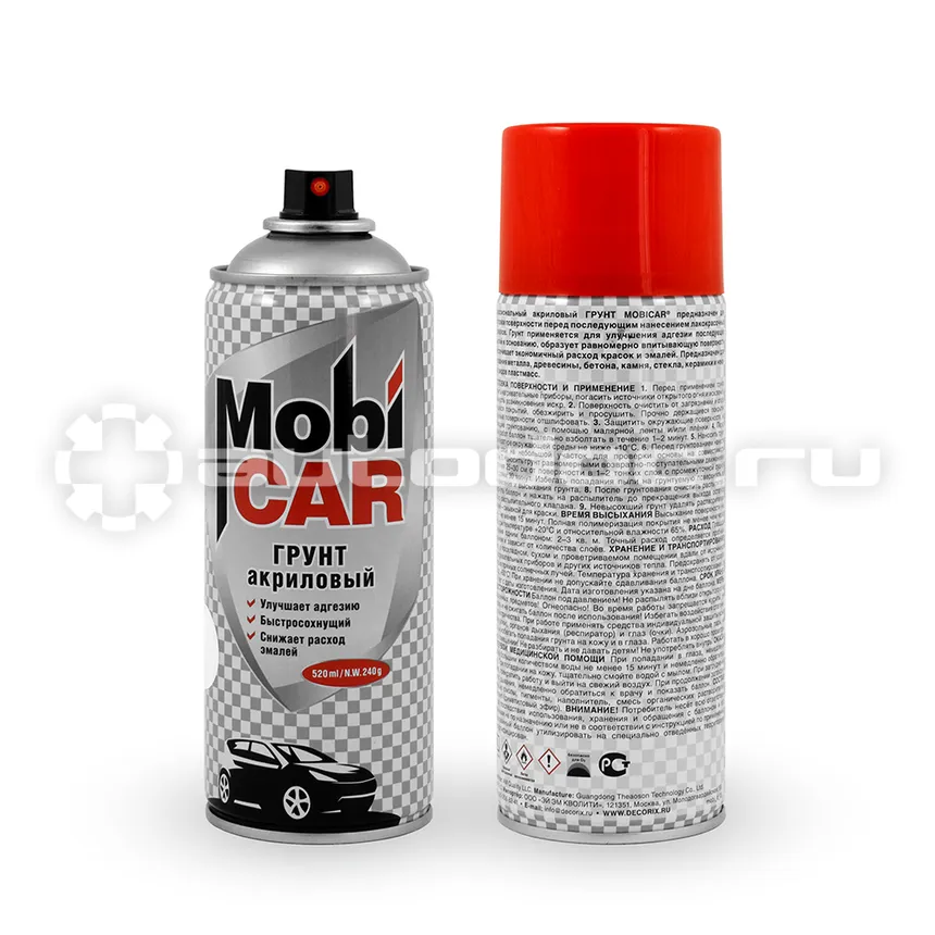 MOBICAR Аэрозольный грунт акриловый
