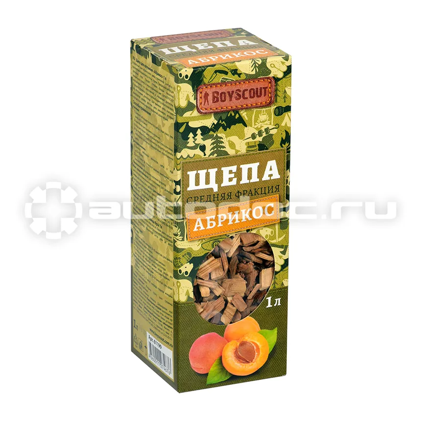 BOYSCOUT Щепа для копчения "Абрикос"