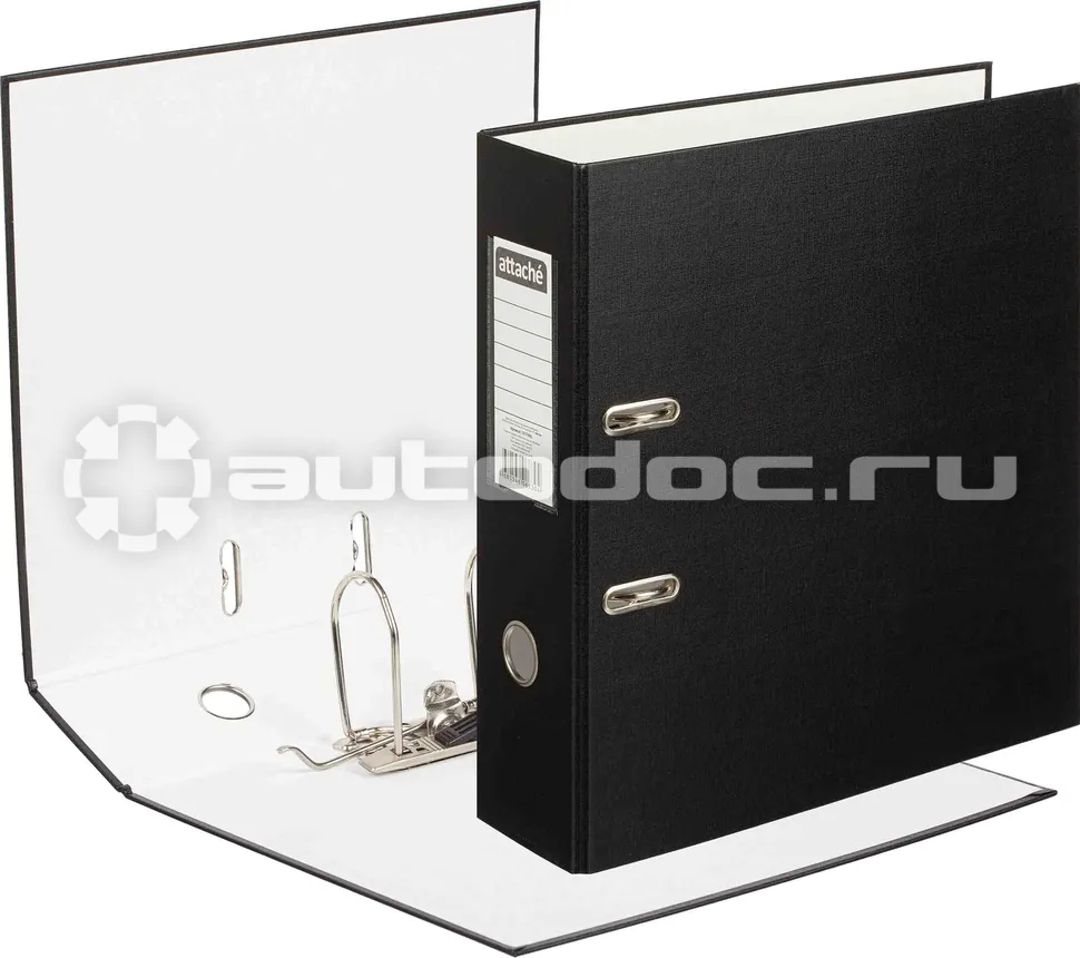 ATTACHE Папка-регистратор с арочн.мех.Selection Экономи 90мм,чер,ПБП1,карм.к