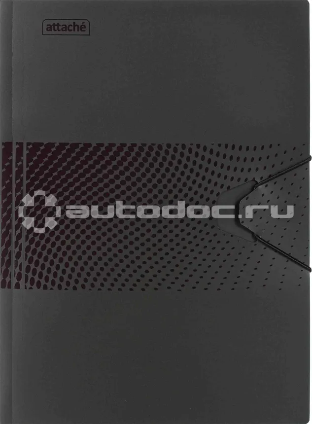ATTACHE Папка на резинках Digital,черный