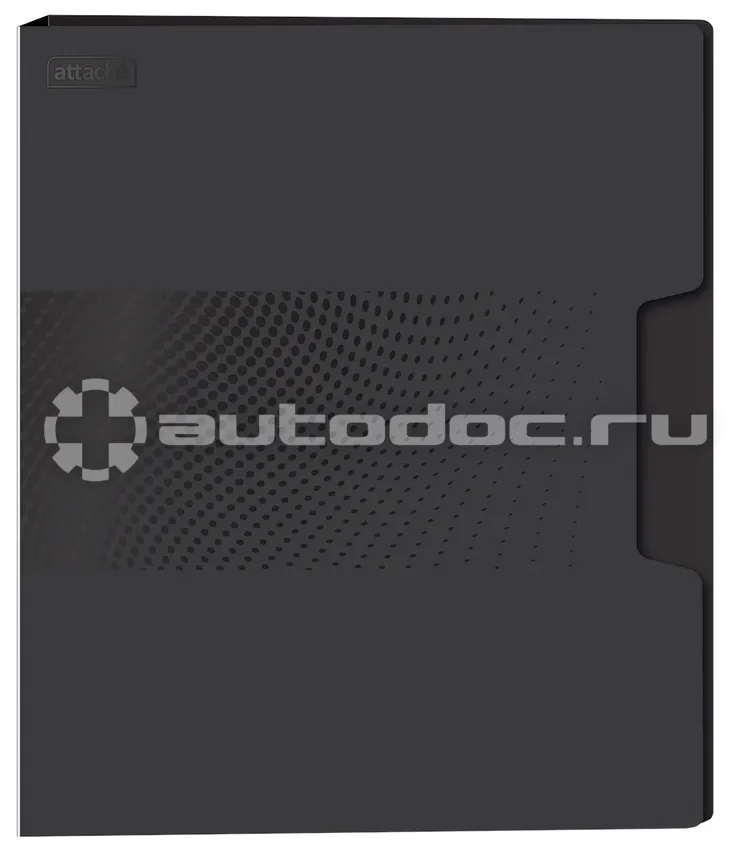 ATTACHE Скоросшиватель пластиковый с пруж.мех. Digital, черный