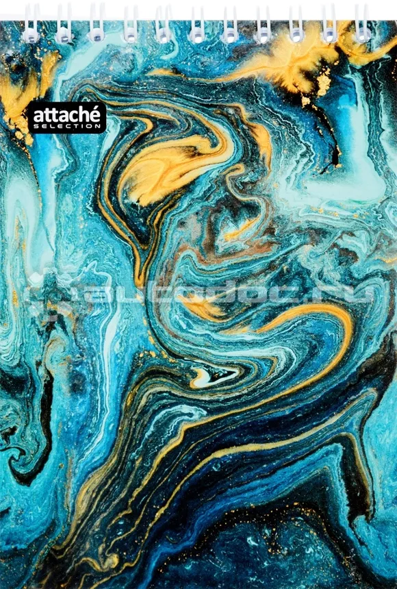 ATTACHE Блокнот Selection Fluid Бирюзовый