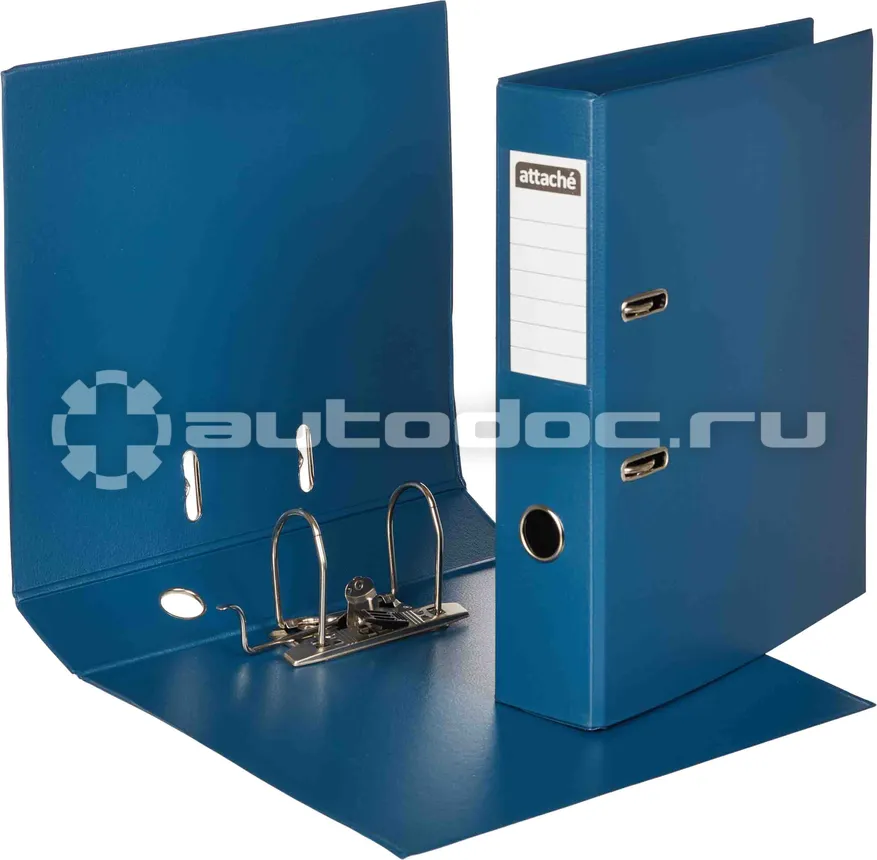 ATTACHE Папка-регистратор 75мм, т.-синий, ПБП2,карм.кор