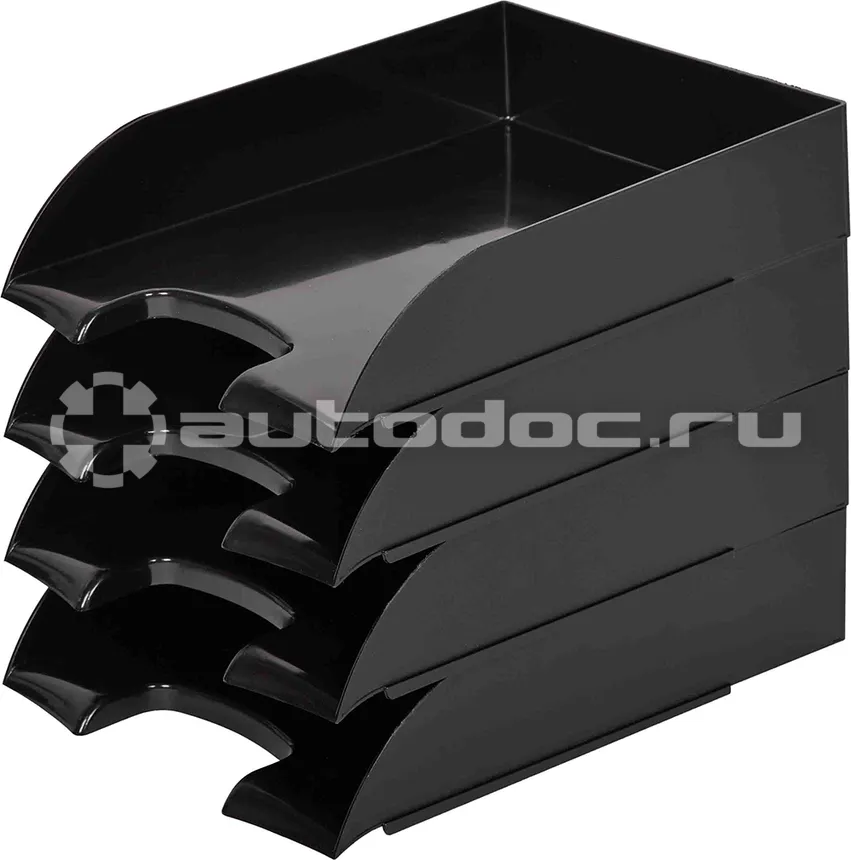 ATTACHE Лоток для бумаг, черный 4шт | упаковке