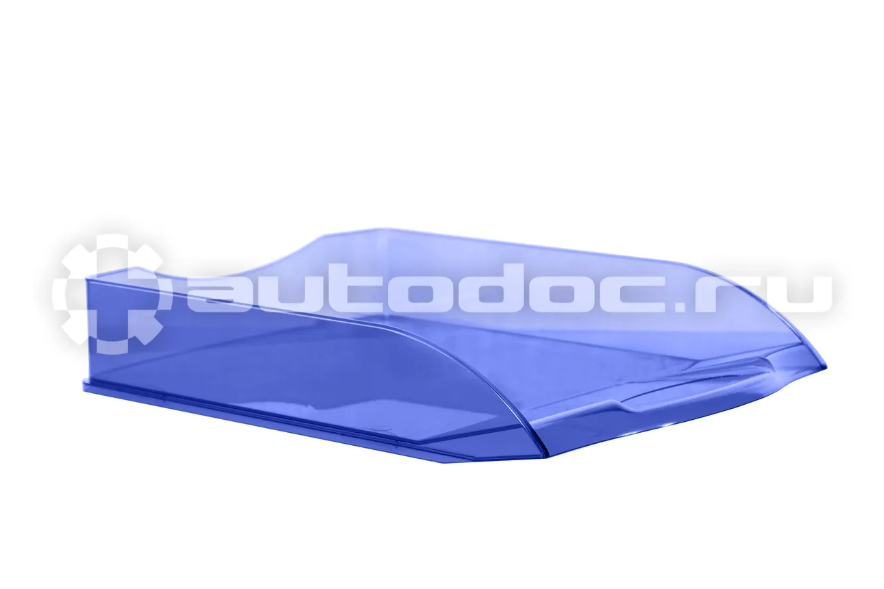 ATTACHE Лоток для бумаг office прозрачный голубой