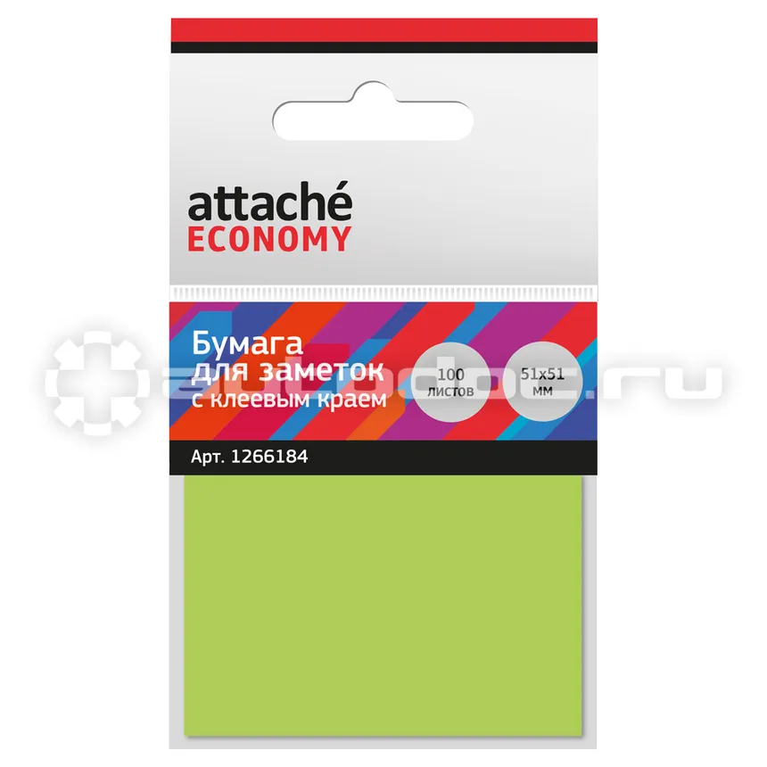 ATTACHE Стикеры Economy с клеев. Краем
