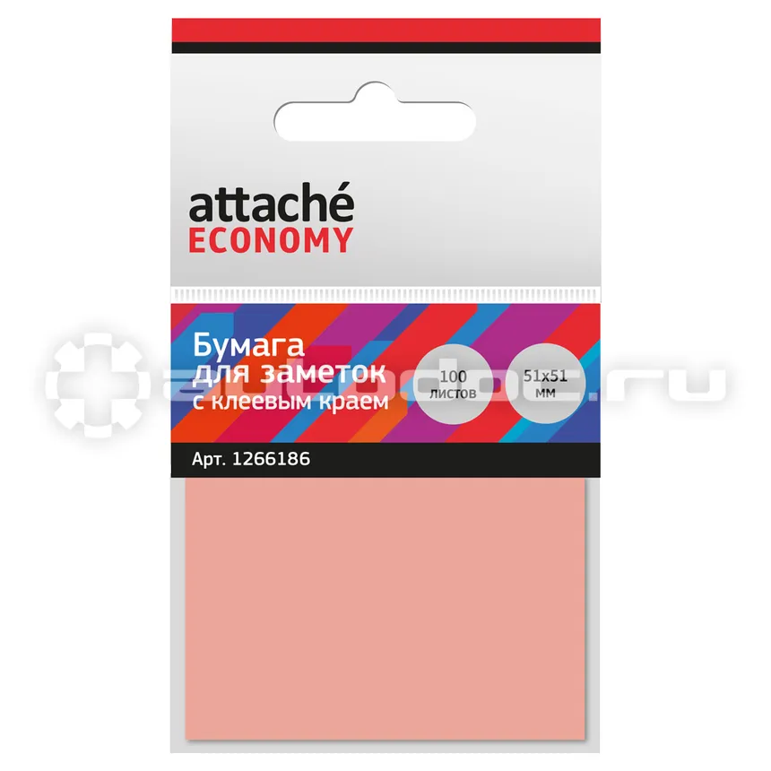ATTACHE Стикеры Economy с клеев. Краем