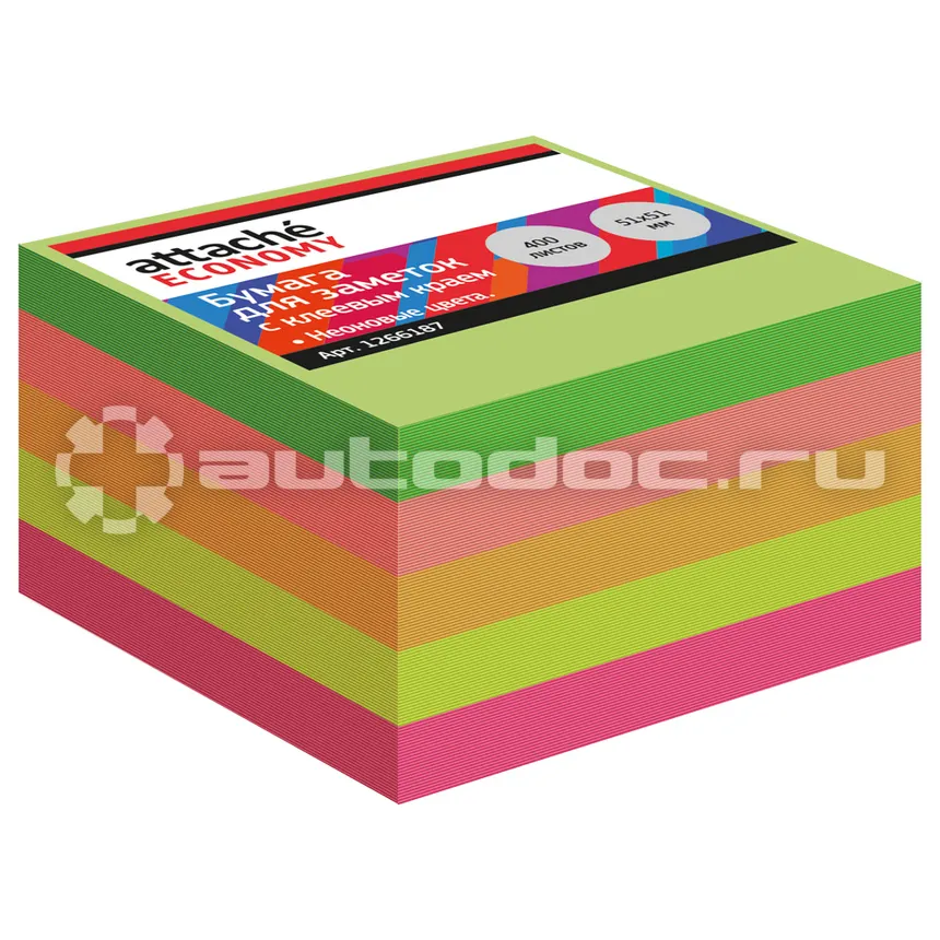 ATTACHE Стикеры Economy с клеев. Краем
