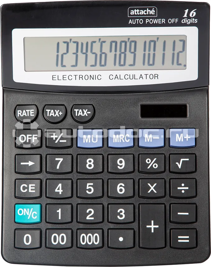 ATTACHE Калькулятор настольный ATC-222-16F 16-ти разрядный