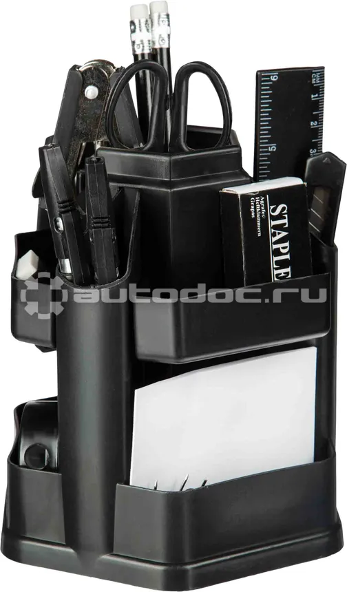 ATTACHE Набор настольный JC805 черный вращающийся -17предметов
