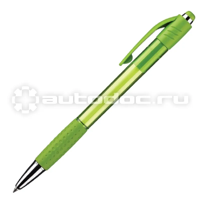 ATTACHE Ручка шариковая автоматическая Happy,зеленый корп,синяя,маслян черн