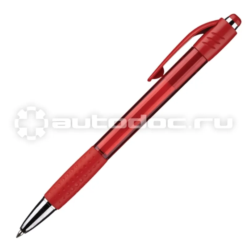 ATTACHE Ручка шариковая автоматическая Happy,красный корпус,синяя,масл черн