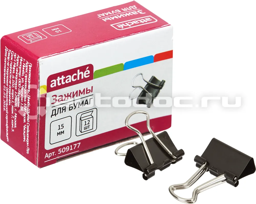 ATTACHE Зажимы для бумаг