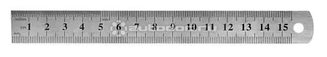 ATTACHE Линейка металлическая 15 см