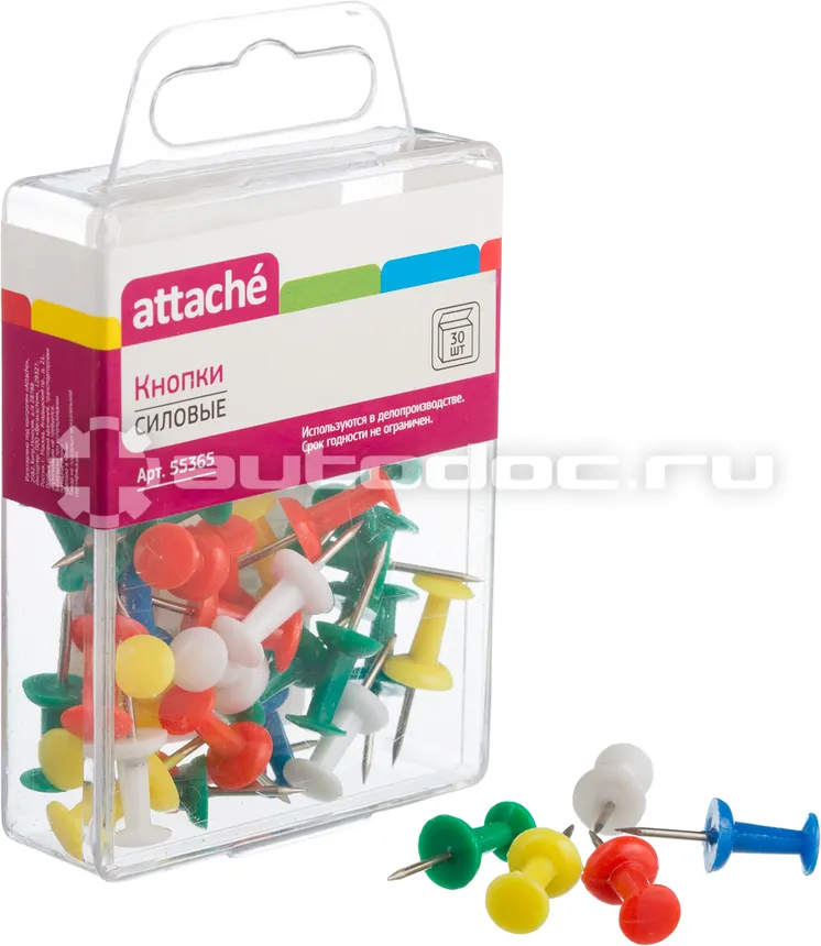 ATTACHE Кнопки для пробковых досок силовые