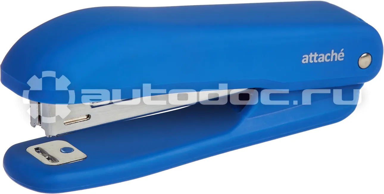 ATTACHE Степлер Comfort до 12 лис., soft touch покрыт, синий,№10 антистеп