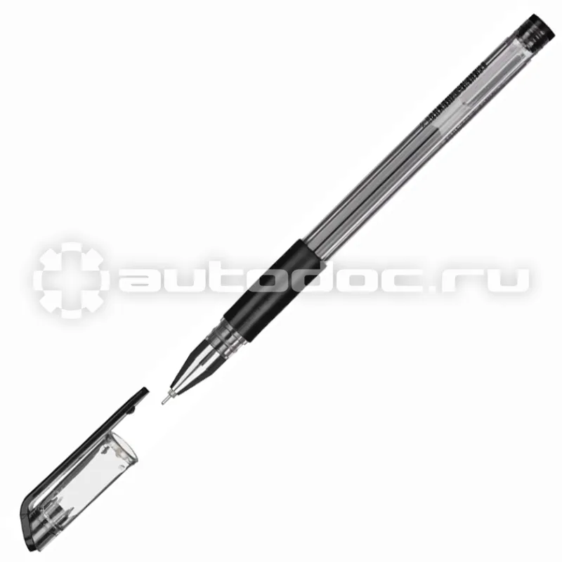 ATTACHE Ручка гелевая неавтоматическая Gelios-030 черный, игольчатый, 0,5мм