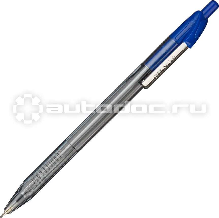 ATTACHE Ручка шариковая автоматическая Glide Trio 0,7мм син, масл, треуг