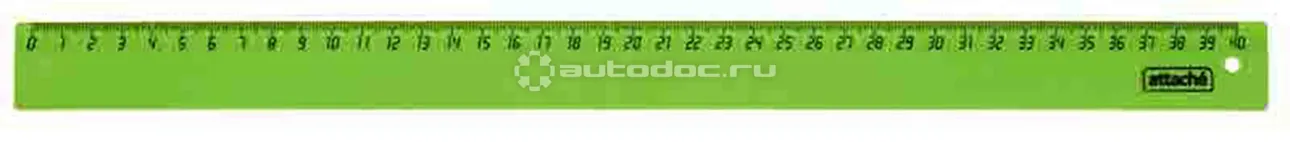 ATTACHE Линейки 40см 2 шт | уп цвет в ассортименте