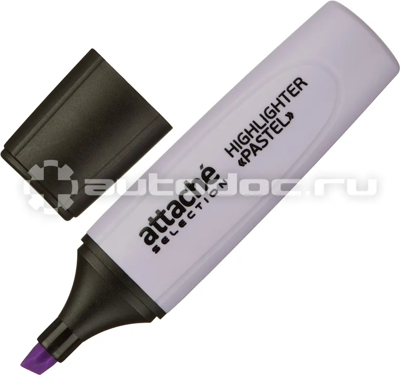ATTACHE Маркер текстовыделитель Selection Pastel 1-5 мм фиолетовый