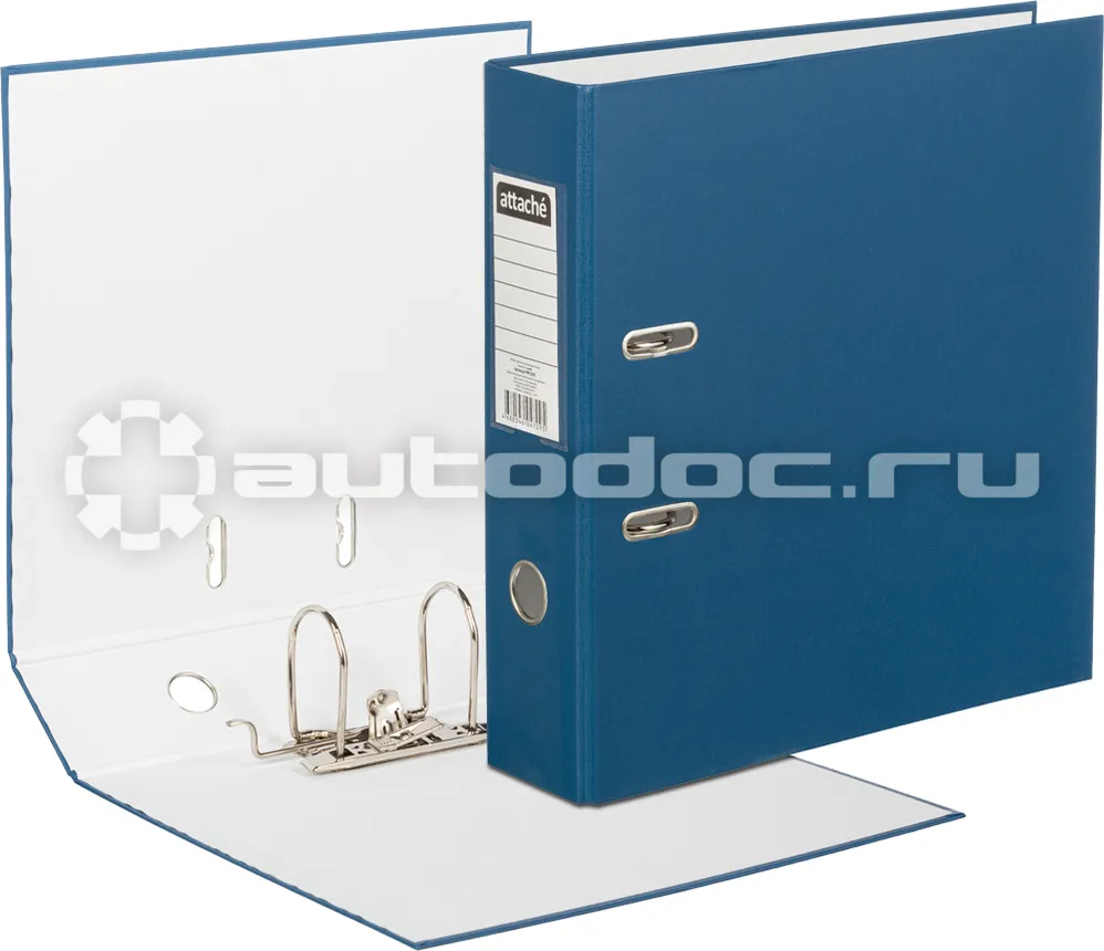 ATTACHE Папка-регистратор 80 мм , синий Экономи,ПБП1,карм.кор