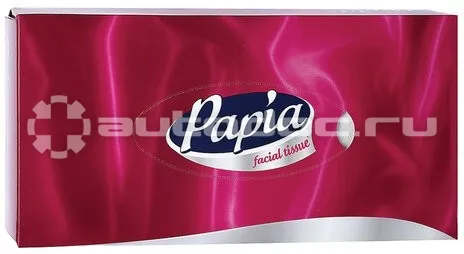 PAPIA Салфетки для лица двухслойные