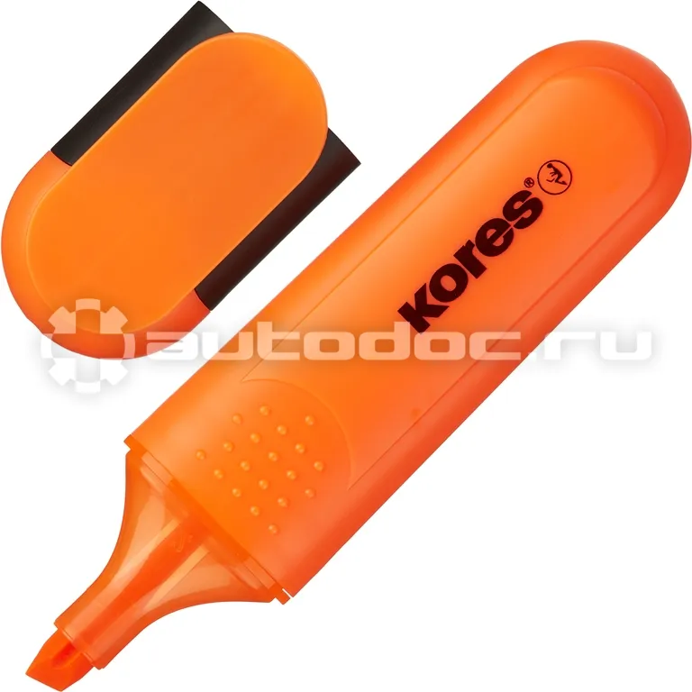 KORES Маркер текстовыделитель BRIGHT LINER PLUS, скош нак, 0.5-5 мм,оранж