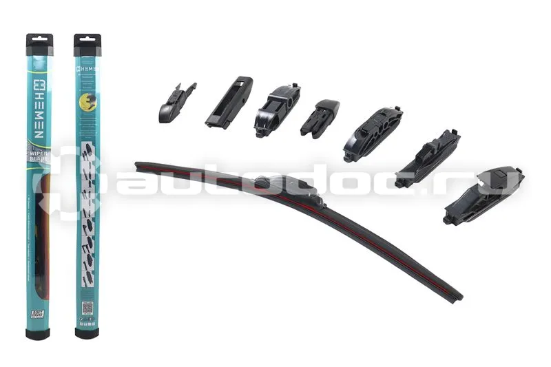 HEMEN Щётка стеклоочистителя бескаркасная Sport-Design HEMEN 480 мм + 8 адаптеров (HBL480)