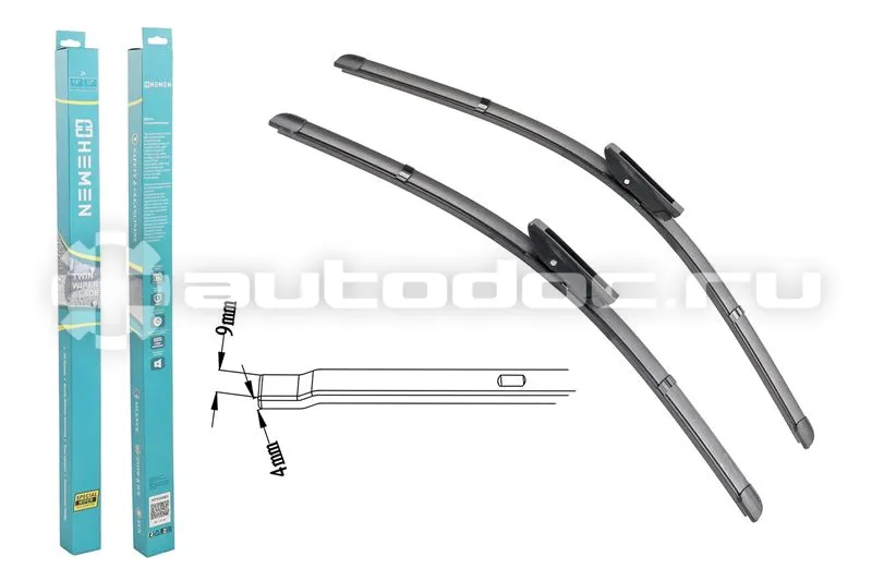 HEMEN Щётки стеклоочистителя комплект 2шт. HEMEN 480 | 550 мм (HP5548B3)