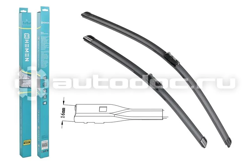 HEMEN Щётки стеклоочистителя комплект 2шт. HEMEN 450 | 650 мм (HP6545B216)