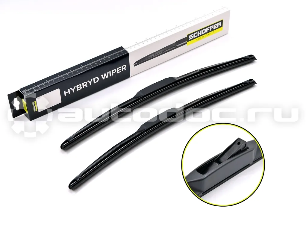 SCHOFFER Щетки стеклоочистителя гибридные комплект 600/350mm (24"/14") Hook
