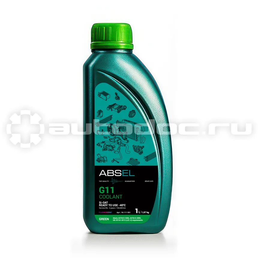 ABSEL G11 GREEN COOLANT Si-OAT -40
