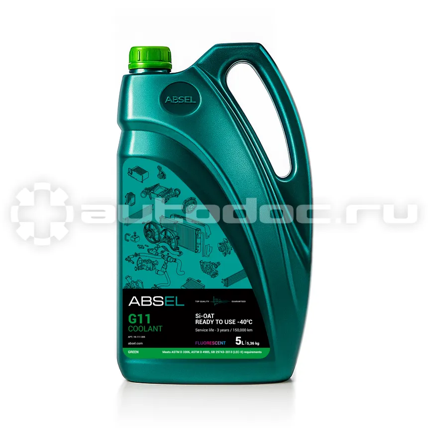 ABSEL G11 GREEN COOLANT Si-OAT -40