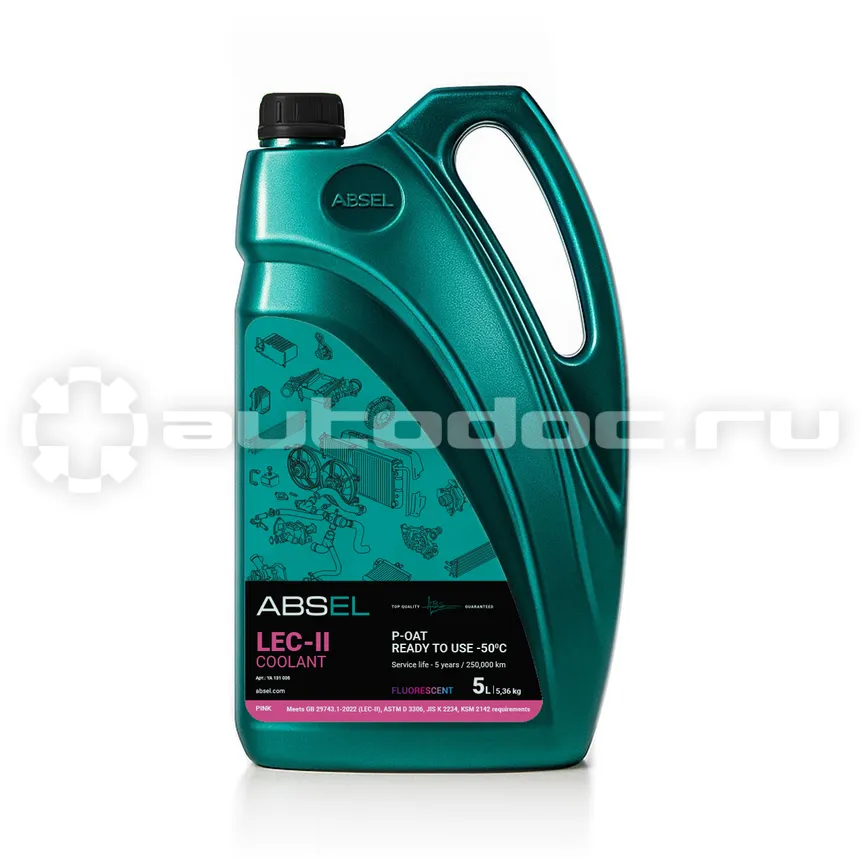 ABSEL LEC-II COOLANT P-OAT -50